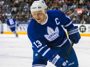 Mats Sundin during an alumni game at the Air Canada Centre on Nov. 16, 2014