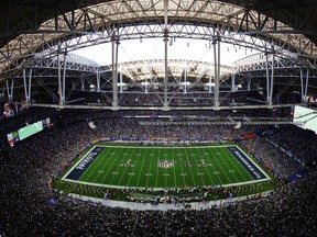 In this Feb. 1, 2015, file photo, the New England Patriots and Seattle Seahawks compete during Super Bowl XLIX in Glendale, Ariz. (AP Photo/Morry Gash, File)