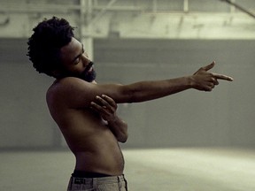 Donald Glover a.k.a. Childish Gambino in a scene for the music video, This is America. (Sony Music)