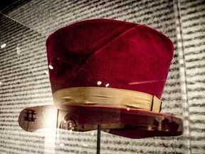 The hat worn by Tom Petty in his Don't Come Around Here No More video is one of many artifacts in the new exhibit Stay Tuned: Rock on TV at Cleveland's Rock & Roll Hall of Fame.