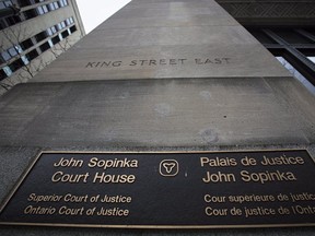 The John Sopinka Courthouse in Hamilton.