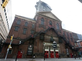 Toronto's Massey Hall is about to get a make-over. Friday December 1, 2017. (STAN BEHAL, Toronto Sun)