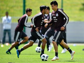 Mexico forward Hirving Lozano can be a handful for opponents. (GETTY IMAGES)
