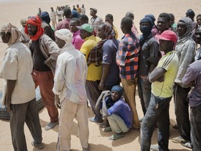 Desperate migrants are dying by their hundreds in the blistering sands of the Sahara Desert.