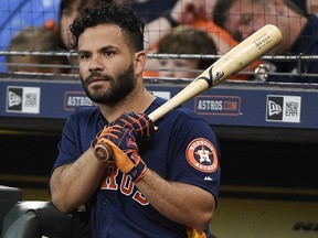 Jose Altuve of the Houston Astros.  (ERIC CHRISTIAN SMITH/AP)