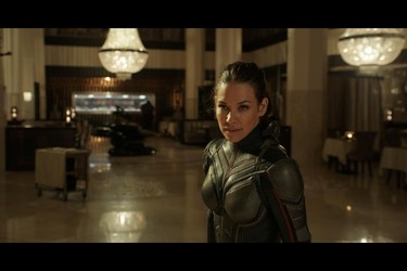 Evangeline Lilly in a scene from Ant-Man and The Wasp. (Marvel Studios)