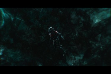 Ant-Man inside the Quantum Realm in a scene from Ant-Man and The Wasp. (Marvel Studios)