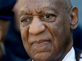 In this April 26, 2018 file photo, actor and comedian Bill Cosby departs the courthouse after he was found guilty in his sexual assault retrial, at the Montgomery County Courthouse in Norristown, Pa.