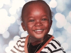 Elijah Marsh is shown in this undated handout photo. The Toronto boy died after wandering outside in the middle of a bitterly cold night dressed only in a shirt, diapers and boots February 2015.
