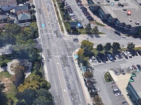 The intersection of Briar Hill Ave. and Dufferin St. in Toronto. (Google Maps)