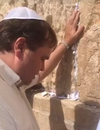 Dr. Charles McVety in Jerusalem on June 7, 2018, praying at wailing wall for Doug Ford to win the Ontario provincial election. (supplied photo)