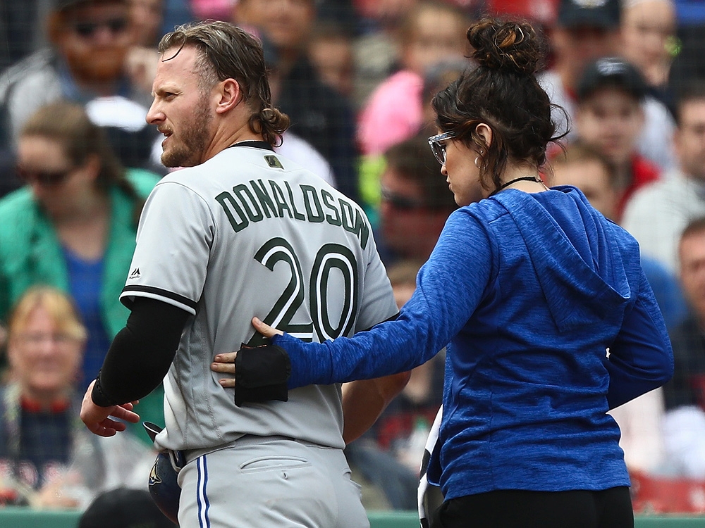 Josh Donaldson thinks he looks 'sexy' in home Blue Jays jersey