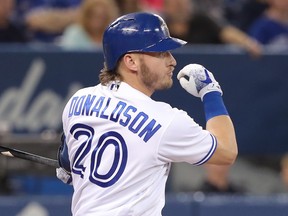 Josh Donaldson of the Toronto Blue Jays. (TOM SZCZERBOWSKI/Getty Images files)