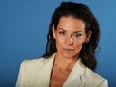 Evangeline Lilly posiert am Pressetag für ein Porträt 