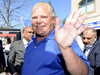 Premier-designate Doug Ford is pictured duing Ontario’s recent election campaign. (THE CANADIAN PRESS)