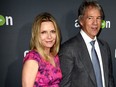 Michelle Pfeiffer and writer/executive producer David E. Kelley arrive at the premiere screening of Amazon's 'Goliath' at The London on September 29, 2016 in West Hollywood, Calif. (Kevin Winter/Getty Images)