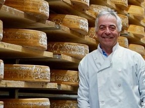 Louis d'Or, Canadian Cheese of the Year, made by Jean Morin of Fromagerie du Presbytere in Sainte-Elizabeth-de-Warwick, Que.