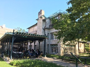 Guenther House serves brunch under a covered patio. LING HUI/POSTMEDIA NETWORK