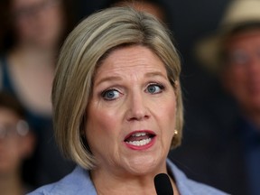 NDP Leader Andrea Horwath makes a campaign stop in Toronto, Ont. on Friday June 1, 2018. Dave Abel/Toronto Sun/Postmedia Network