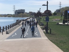 Spencer Smith Park in Burlington is a perfect getaway for dog-walkers, joggers, cyclists and families.