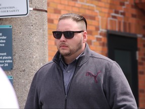 Jason Heffernan leaves court after his plea in May 2018. (Tracy McLaughlin/Toronto Sun)