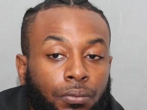 Jefferson Morgan, 29, faces 10 charges in connection with a shooting overnight Friday in the Fashion District. (Toronto police handout)