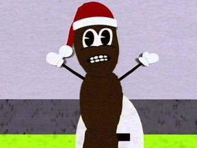 Mr. Hankey, the Christmas poo, from TV series South Park,