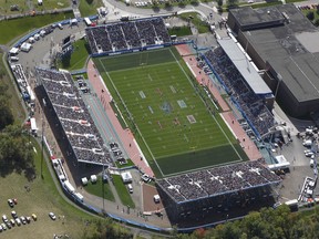 Moncton Stadium was at capacity for the September 2010 game between Toronto and Edmonton.