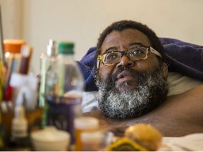 Rohan Salmon, paralyzed from the chest down after a tragic car accident, is facing eviction from the room he calls home at Sunrise Senior Living home in Richmond Hill, Ont. on Thursday June 28, 2018. Ernest Doroszuk/Toronto Sun/Postmedia