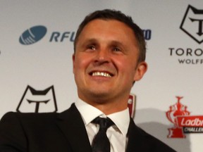 Paul Rowley, Head Coach of the Wolfpack. (DAVE ABEL/Toronto Sun files)