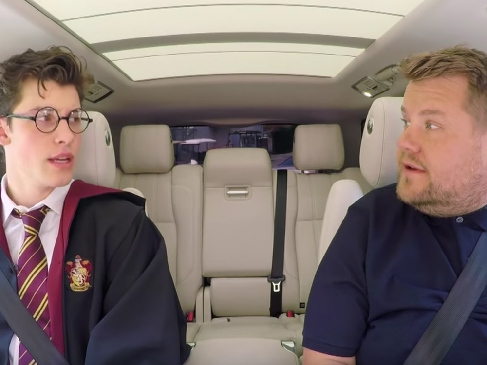 Shawn Mendes reveals he's a Potter nerd on Carpool Karaoke Toronto Sun