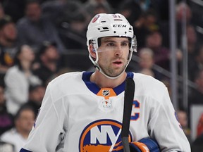 New York Islanders captain  John Tavares is this year’s prize NHL unrestricted free agent.  (Ethan Miller/Getty Images)