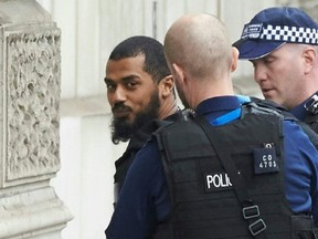 Convicted terrorist Khalid Ali is busted in London in 2017.
