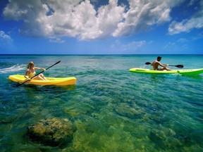 Kayaking is just one of the ways to explore Barbados, which is also known for its culture, cuisine, festivals and luxury resorts.