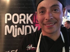 Food Network personality Jeff Mauro shines at the Ballpark Fare Goes Gourmet event at Wrigley Field. KEVIN HANN/POSTMEDIA NETWORK