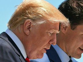 TRUMP TRUDEAU