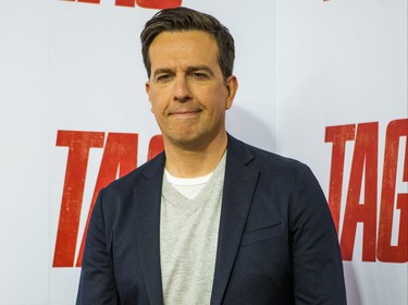 Actor Ed Helms at the red carpet for the move - Tag - at the TIFF Bell Lightbox in Toronto, Ont.  on Monday June 11, 2018. Ernest Doroszuk/Toronto Sun/Postmedia