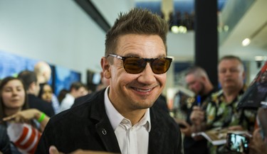 Actor Jeremy Renner at the red carpet for the move - Tag - at the TIFF Bell Lightbox in Toronto, Ont.  on Monday June 11, 2018. Ernest Doroszuk/Toronto Sun/Postmedia