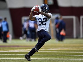 Argonauts' James Wilder Jr. is hoping to pick up where he left off as he enters his second CFL season. (THE CANADIAN PRESS/PHOTO)