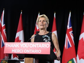 Premier Kathleen Wynne, on the day following her party's huge electoral loss, says  the Ontario Liberal Party will be rebuilt. (Toronto Sun/Antonella Artuso)