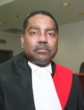 Justice Gregory Regis (Postmedia file)
