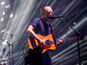 Thom Yorke of the British band Radiohead. Kamil Krzaczynski/AFP PHOTO
