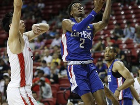 Los Angeles Clippers’ Shai Gilgeous-Alexander is being pegged at this early stage by quite a few media members as a potential standout and steal. (AP)