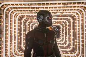 Paul Rudd as Ant-Man in a scene from Ant-Man and the Wasp. (Marvel Studios)