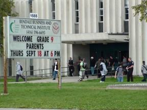 Bendale Business and Technical Institute (Chris Doucette/Toronto Sun files)