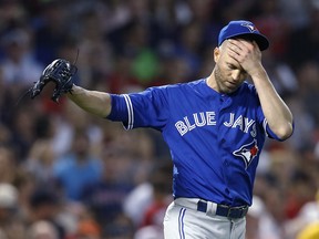 J.A. Happ and his family have grown to love life in Toronto and won’t rule out returning to the Blue Jays even if he gets traded in the coming weeks. (AP Photo/Michael Dwyer) ORG XMIT: MAMD110