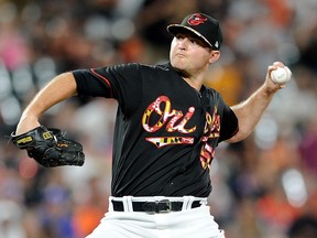 Zach Britton of the Baltimore Orioles. (GREG FIUME/Getty Images)