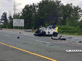 A vehicle rollover in Mississauga leaves one person dead.