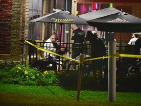 One person is dead after a shooting late Thursday night at the Slumdog Bar and Grill on Brisdale Dr. in Brampton.