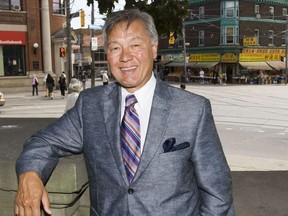 Veteran Toronto politician, businessman and public servant Gordon Chong takes a stroll in Chinatown.